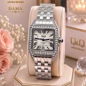 Reloj QYQ Dama Original con Pulso Metálico